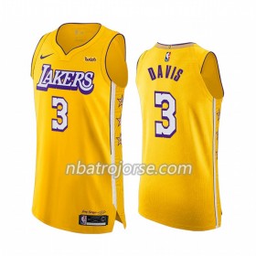 Män Los Angeles Lakers Tröja Anthony Davis 3 2019-20 Nike City Edition Swingman